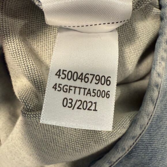 Joe's Jeans The Marnie French Terry Denim Jumpsuit Blue XS Cotton Tank Straight - Picture 10 of 11